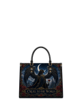 "Cruel To The World, Soft For Her" Raven Lord Leather Handbag