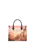 "Aurelia" First Light, Last Kiss Leather Handbag