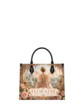 "Floraine" Where the Roses Never Wilt Leather Handbag