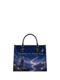 "I Wished On Every Star" The Night Answered Leather Handbag