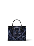 "Born of Night and Stars" Celestial Leather Handbag