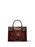 "We Did Not Survive To Be Gentle" Warrior Sisters Leather Handbag