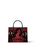 "Carmilla" Crimson Bride Leather Handbag