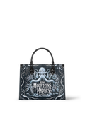 "At The Mountains Of Madness" - Black Interior - Leather Handbag