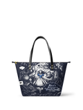 "Down the Rabbit Hole" Leather Tote Bag