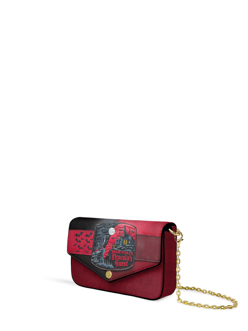 "Dracula's Guest" Envelope Chain Crossbody Bag