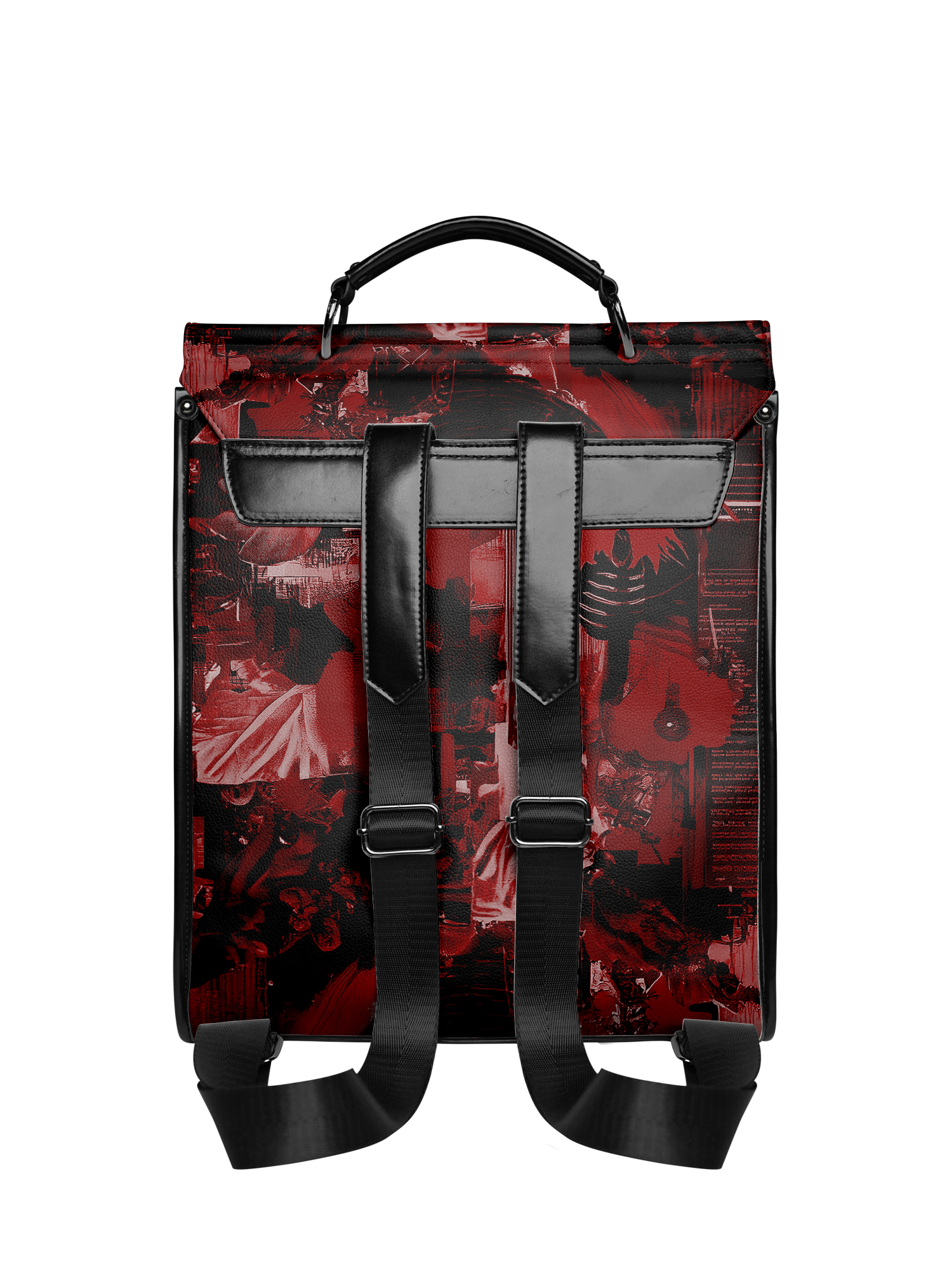 "Frankenstein" Heart Surge Leather Backpack