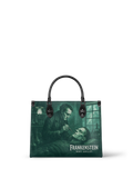 "Frankenstein" Mortuary Moss - Black Interior - Leather Handbag