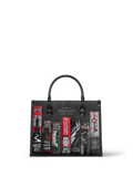 "The Fearless Collection" - Black Interior - Leather Handbag