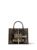 "Macbeth" - Black Interior - Leather Handbag