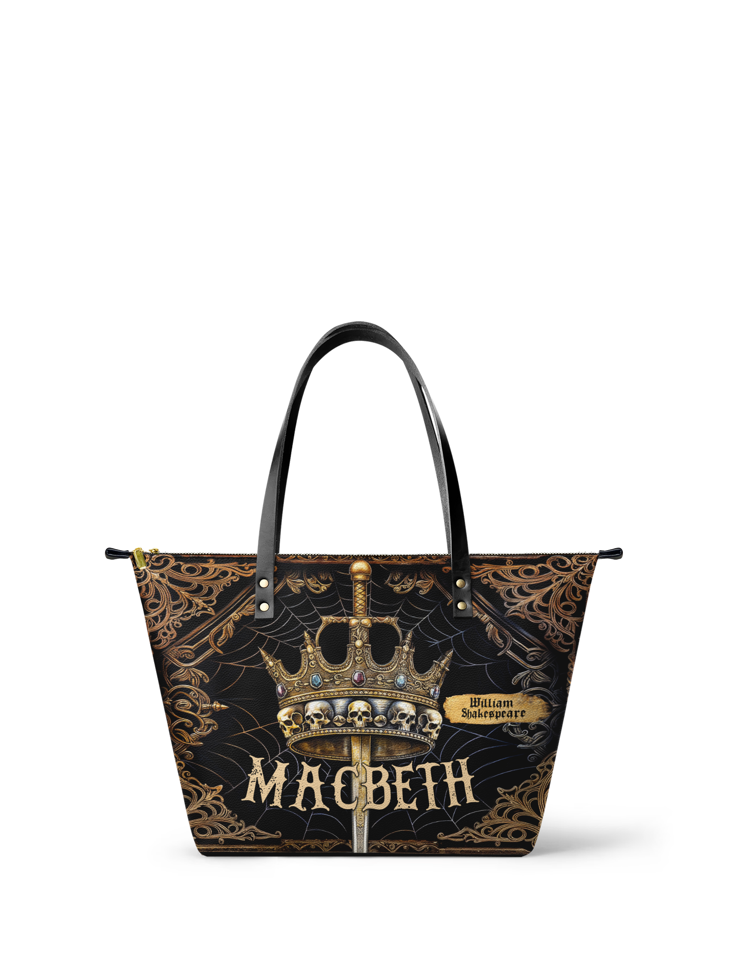 "Macbeth" Leather Tote Bag