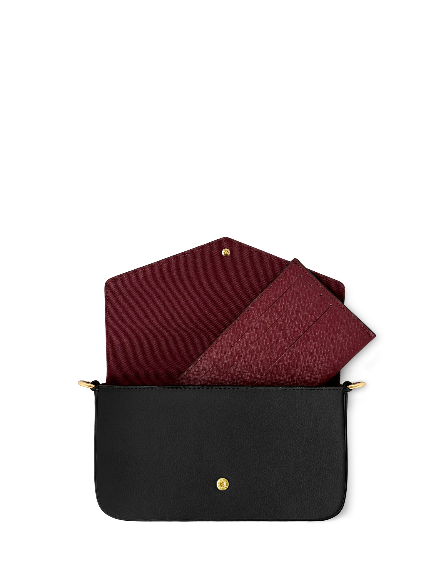 "The Black Cat" Envelope Chain Crossbody Bag