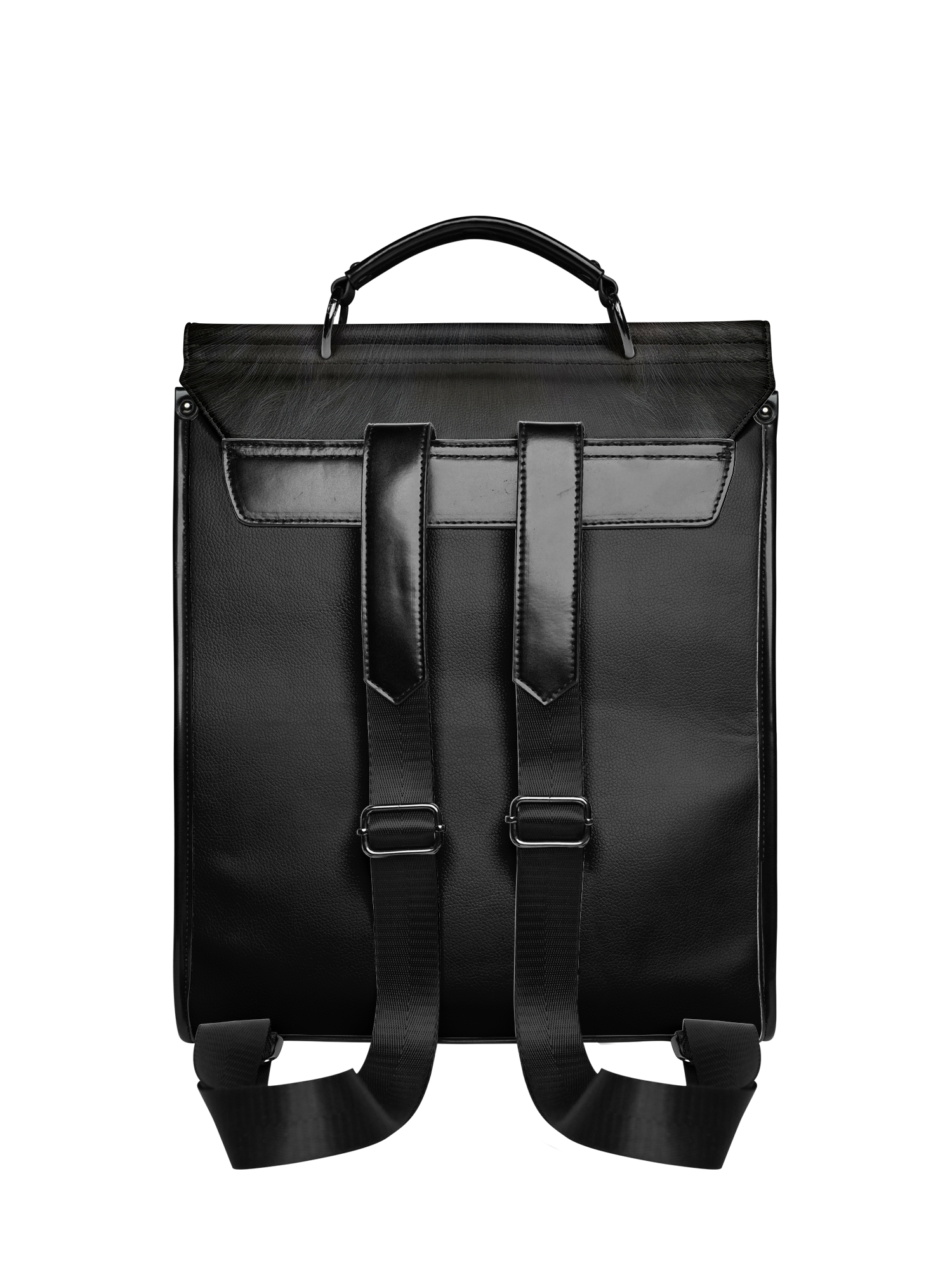 "The Black Cat" Leather Backpack