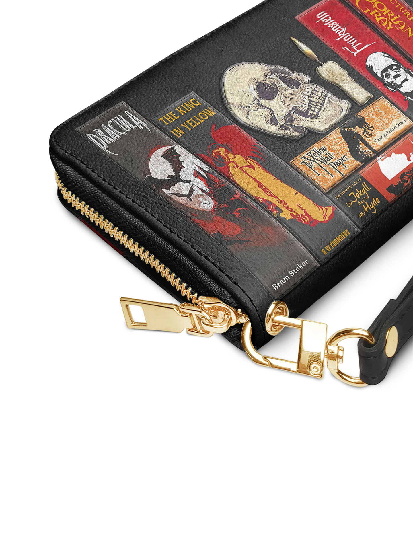 "The Codex of Gothic Tales" Deadlight Black Wallet