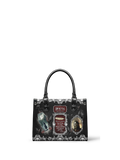 "The Dracula" - Black Interior - Small Leather Handbag