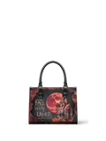"The Fall Of The House Of Usher" - Black Interior - Small Leather Handbag