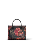 "The Fall Of The House Of Usher" - Black Interior - Leather Handbag