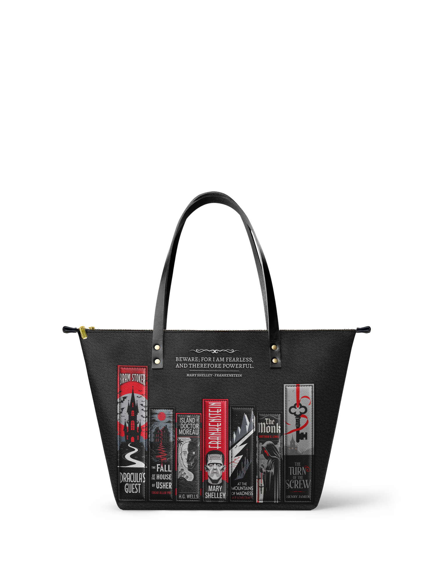 "The Fearless Collection" Leather Tote Bag