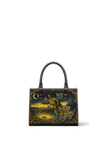"The King In Yellow" - Black Interior - Small Leather Handbag