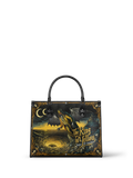 "The King In Yellow" - Black Interior - Leather Handbag