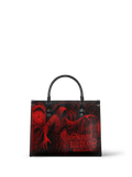 "The Masque Of The Red Death" - Black Interior - Leather Handbag