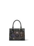 "The Murders In The Rue Morgue" - Black Interior - Small Leather Handbag
