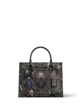 "The Murders In The Rue Morgue" - Black Interior - Leather Handbag