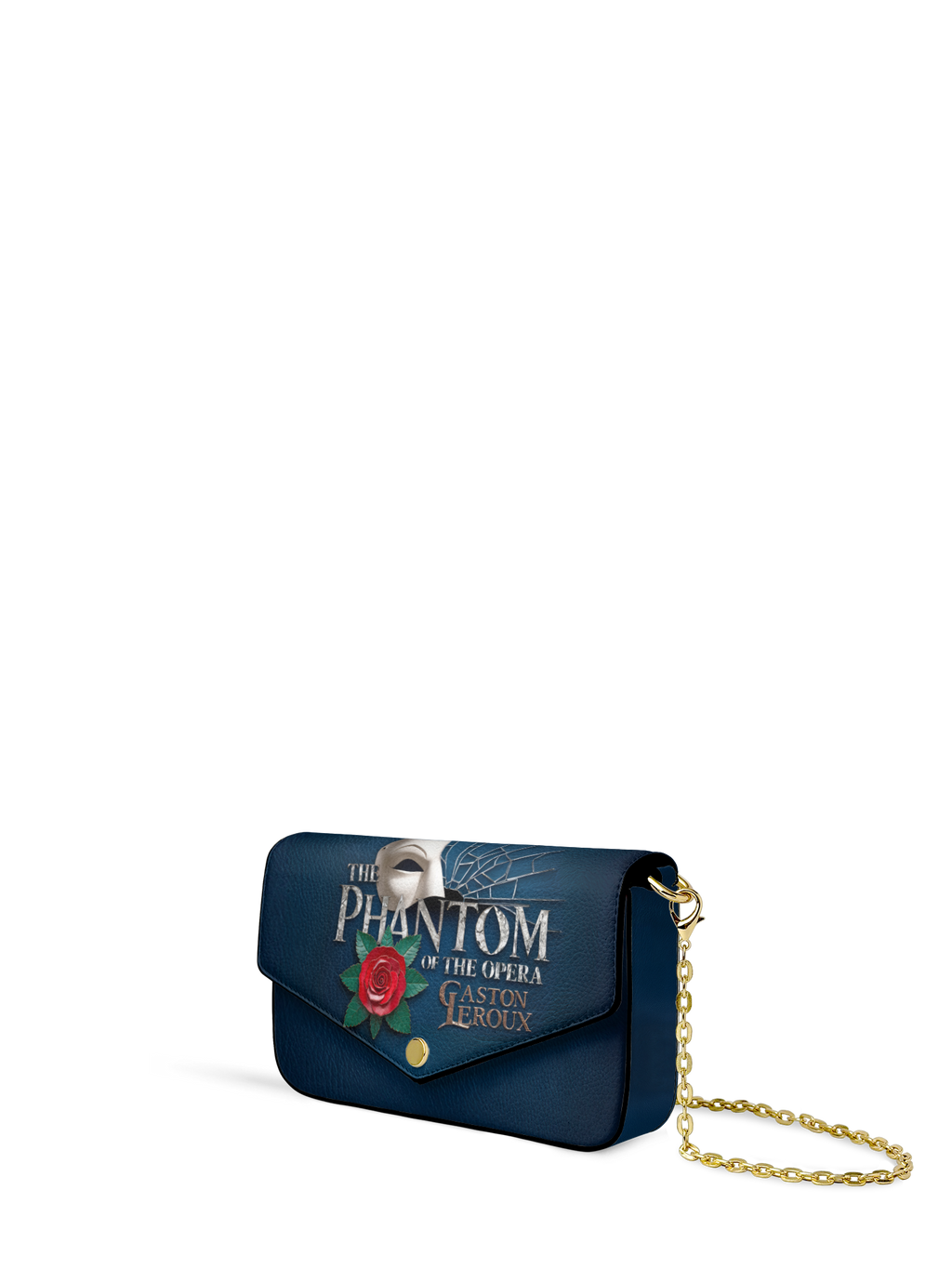"The Phantom Of The Opera" Envelope Chain Crossbody Bag