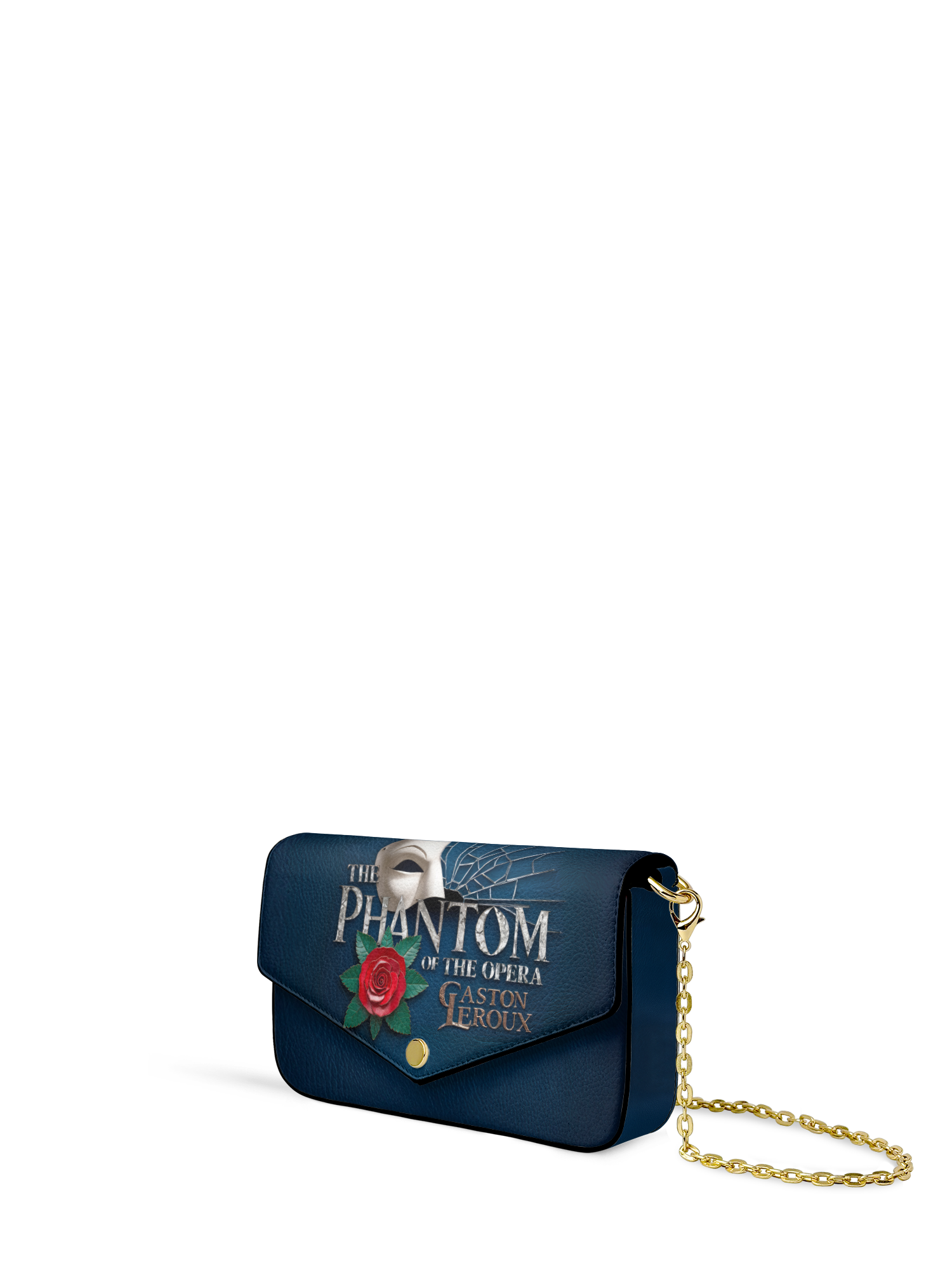 "The Phantom Of The Opera" Envelope Chain Crossbody Bag