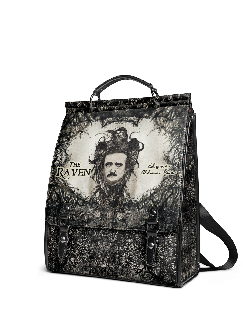"The Raven" Leather Backpack