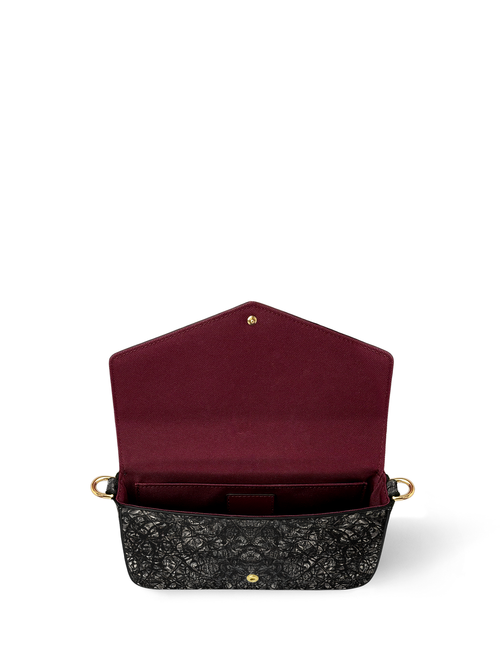 "The Raven" Envelope Chain Crossbody Bag