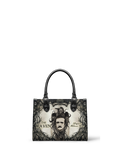 "The Raven" - Black Interior - Small Leather Handbag