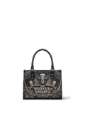 "The Whisperer In Darkness" - Black Interior - Small Leather Handbag