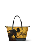 "The Yellow Wallpaper" Leather Tote Bag