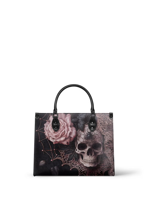 "Venomina" - Black Interior - Leather Handbag