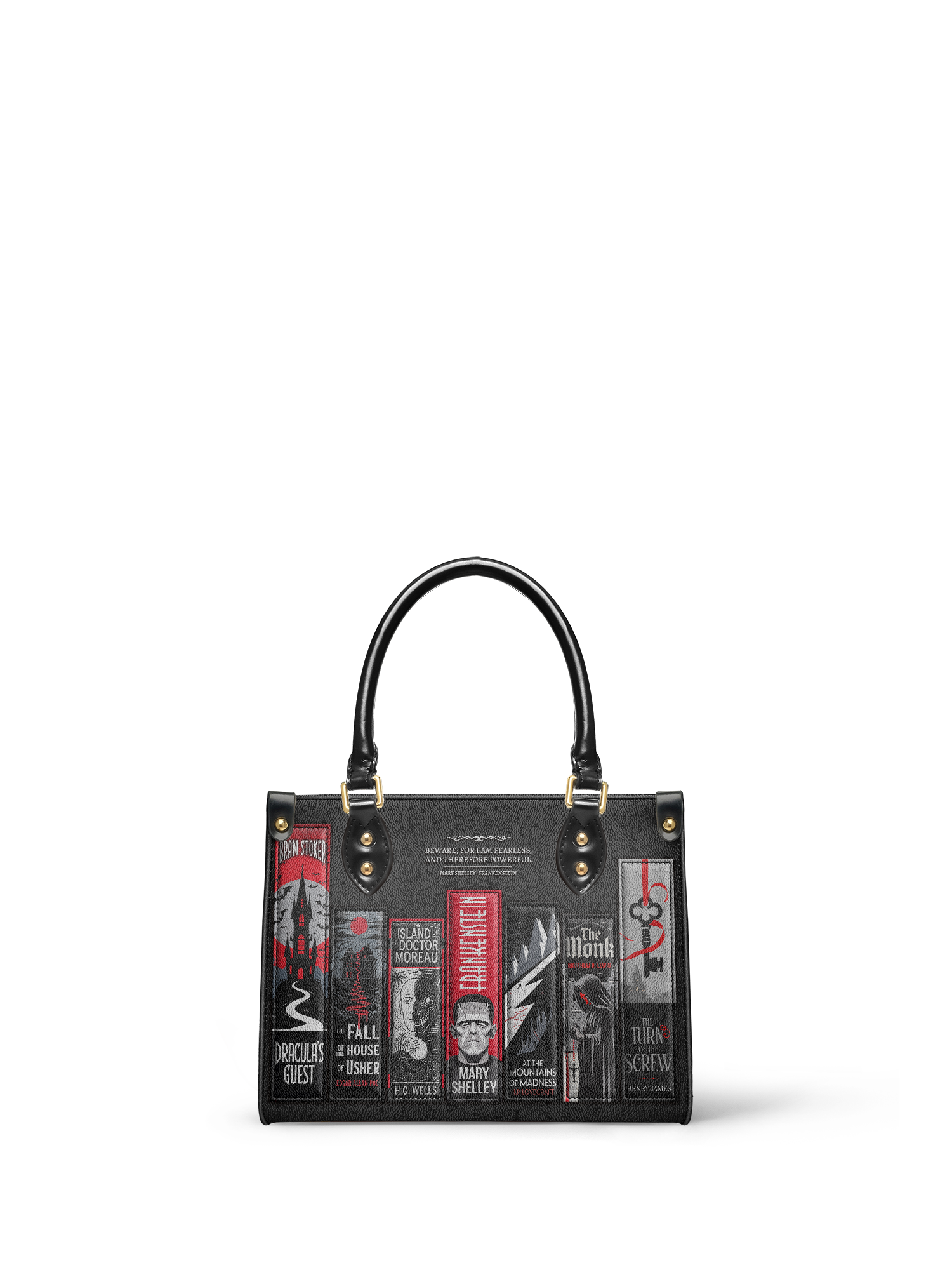 "The Fearless Collection" Small Leather Handbag