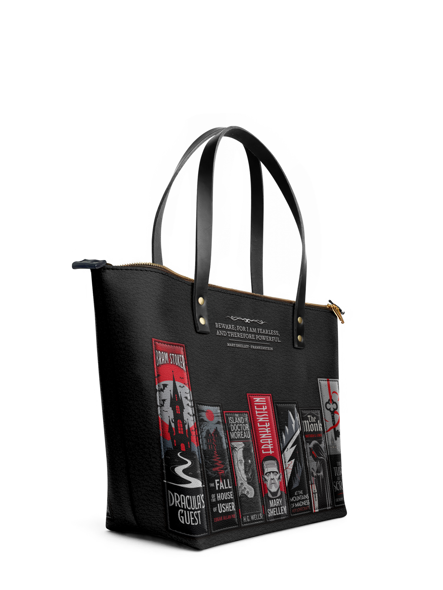 "The Fearless Collection" Leather Tote Bag