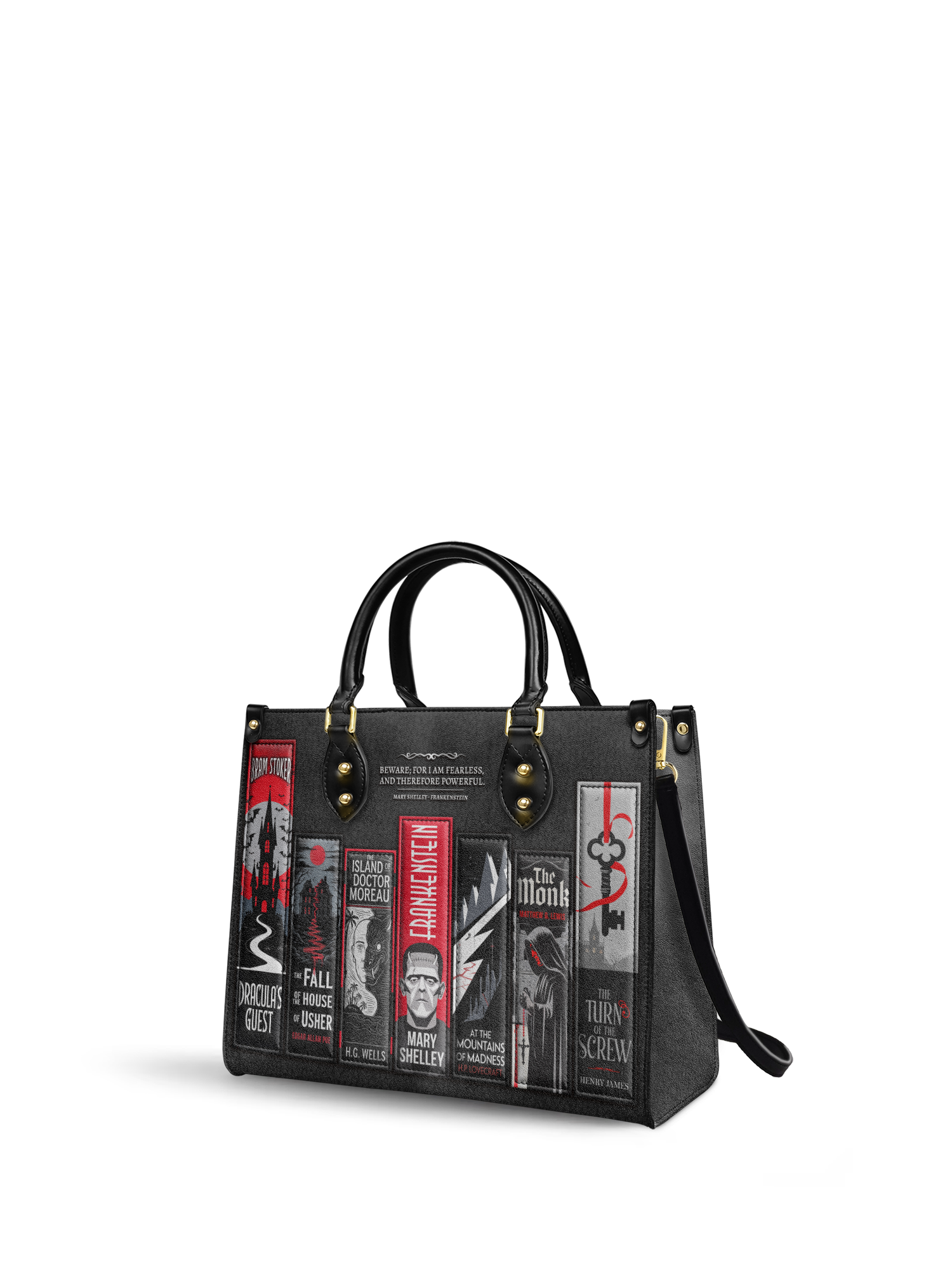 "The Fearless Collection" Leather Handbag
