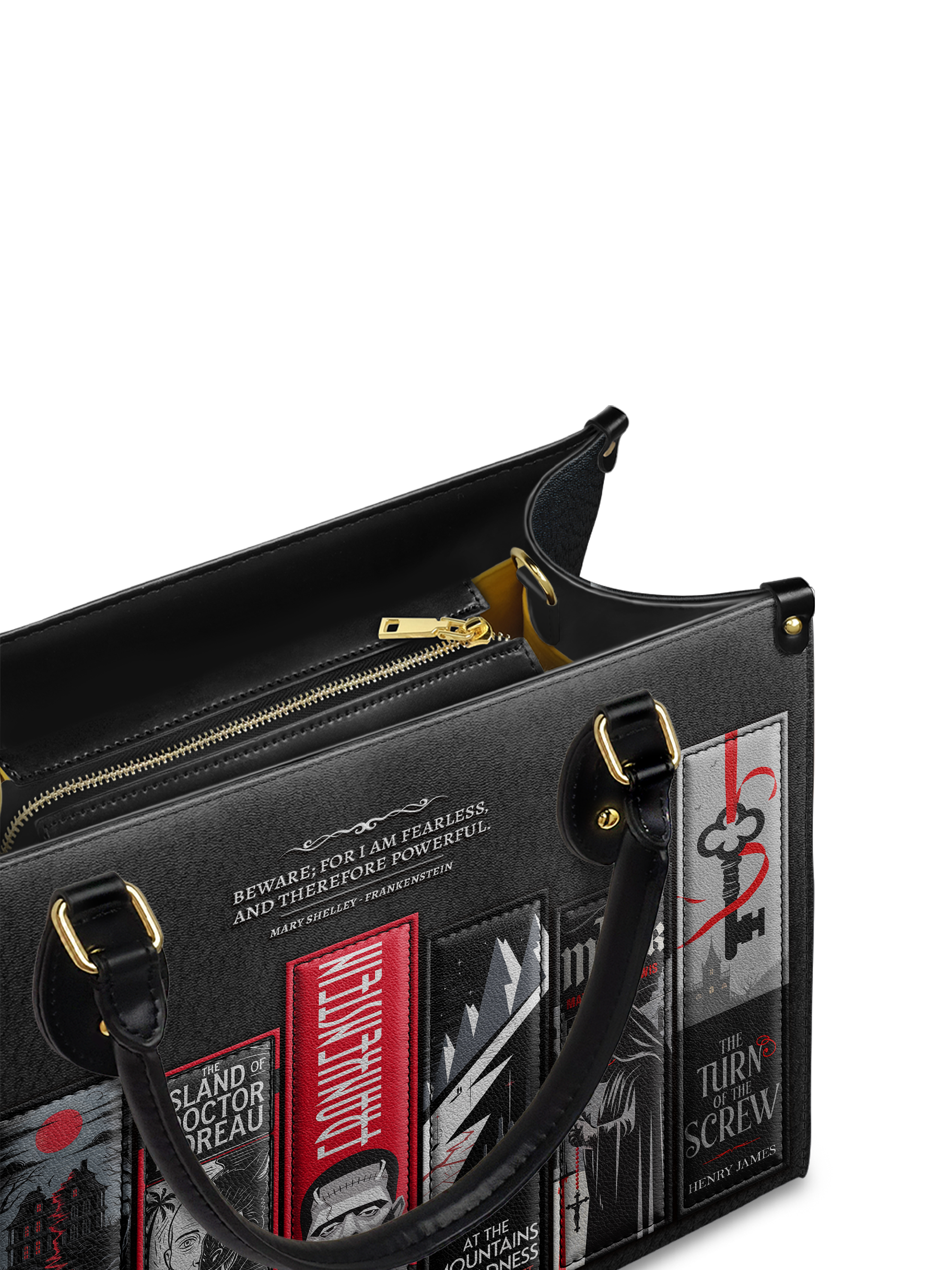"The Fearless Collection" Leather Handbag