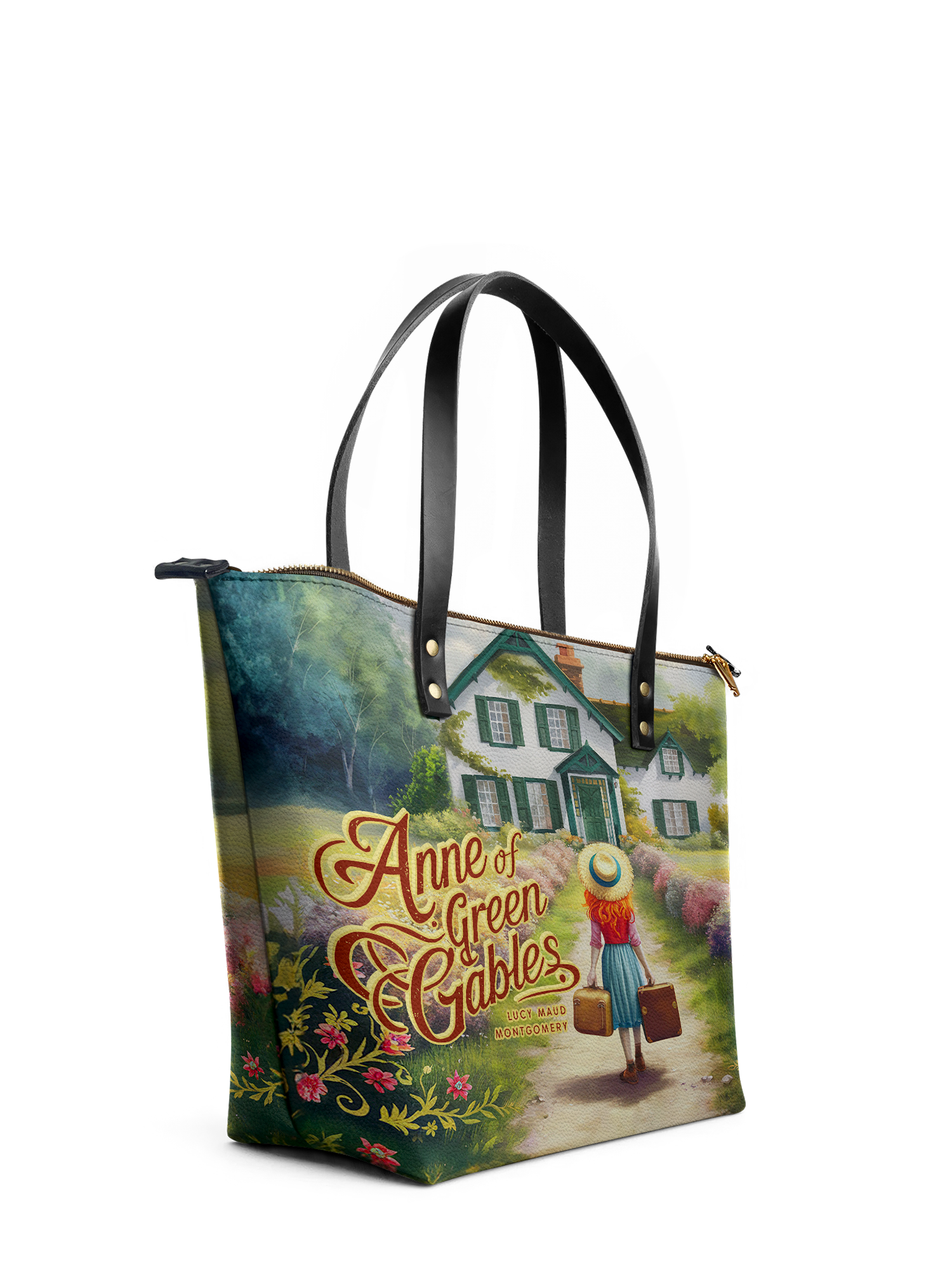 "Anne Of Green Gables" Leather Tote Bag