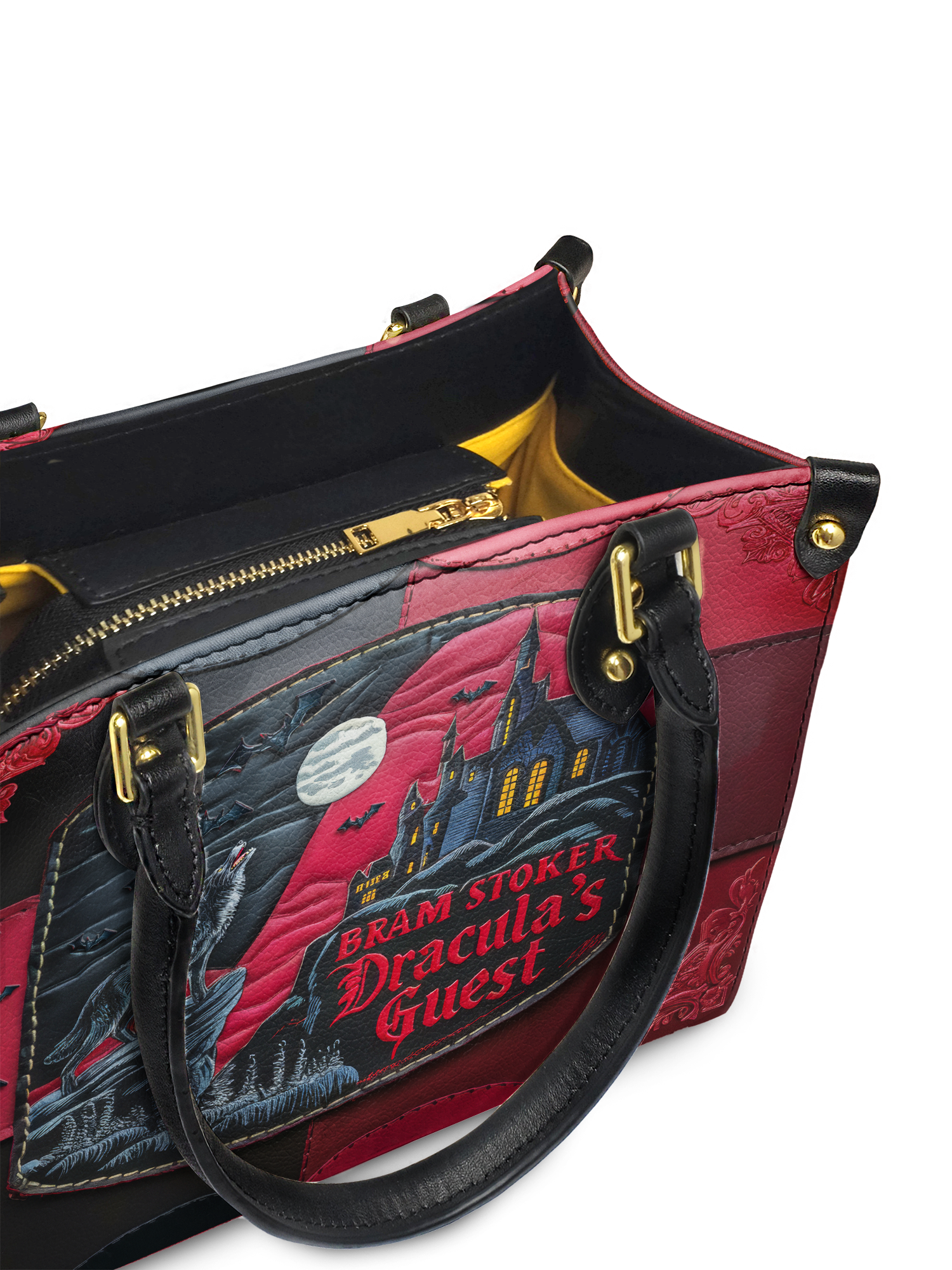 "Dracula's Guest" Small Leather Handbag
