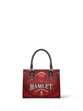 "Hamlet" The Red Room Small Leather Handbag