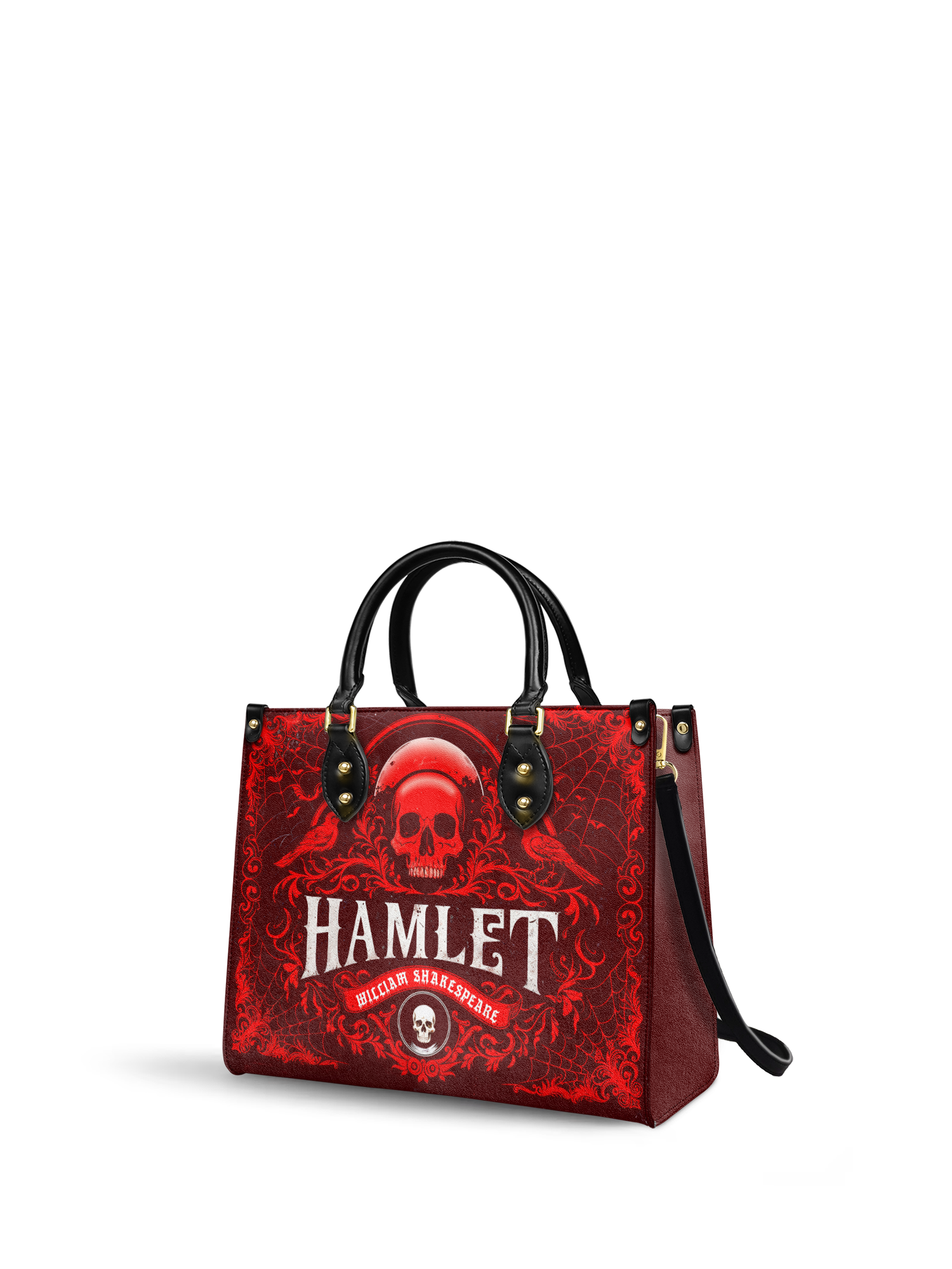 "Hamlet" The Red Room Leather Handbag