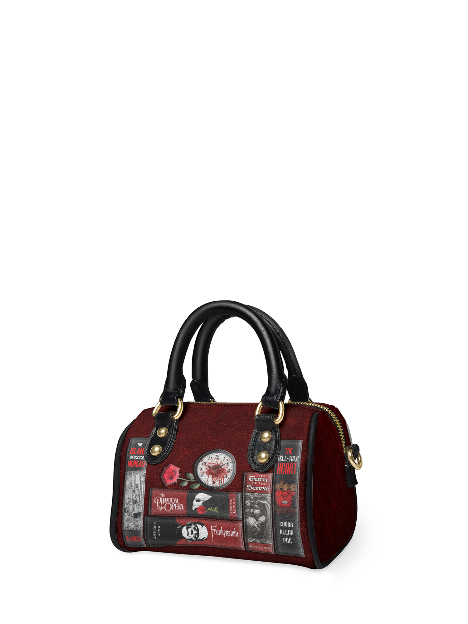 "The Crimson Codex" Mini Satchel