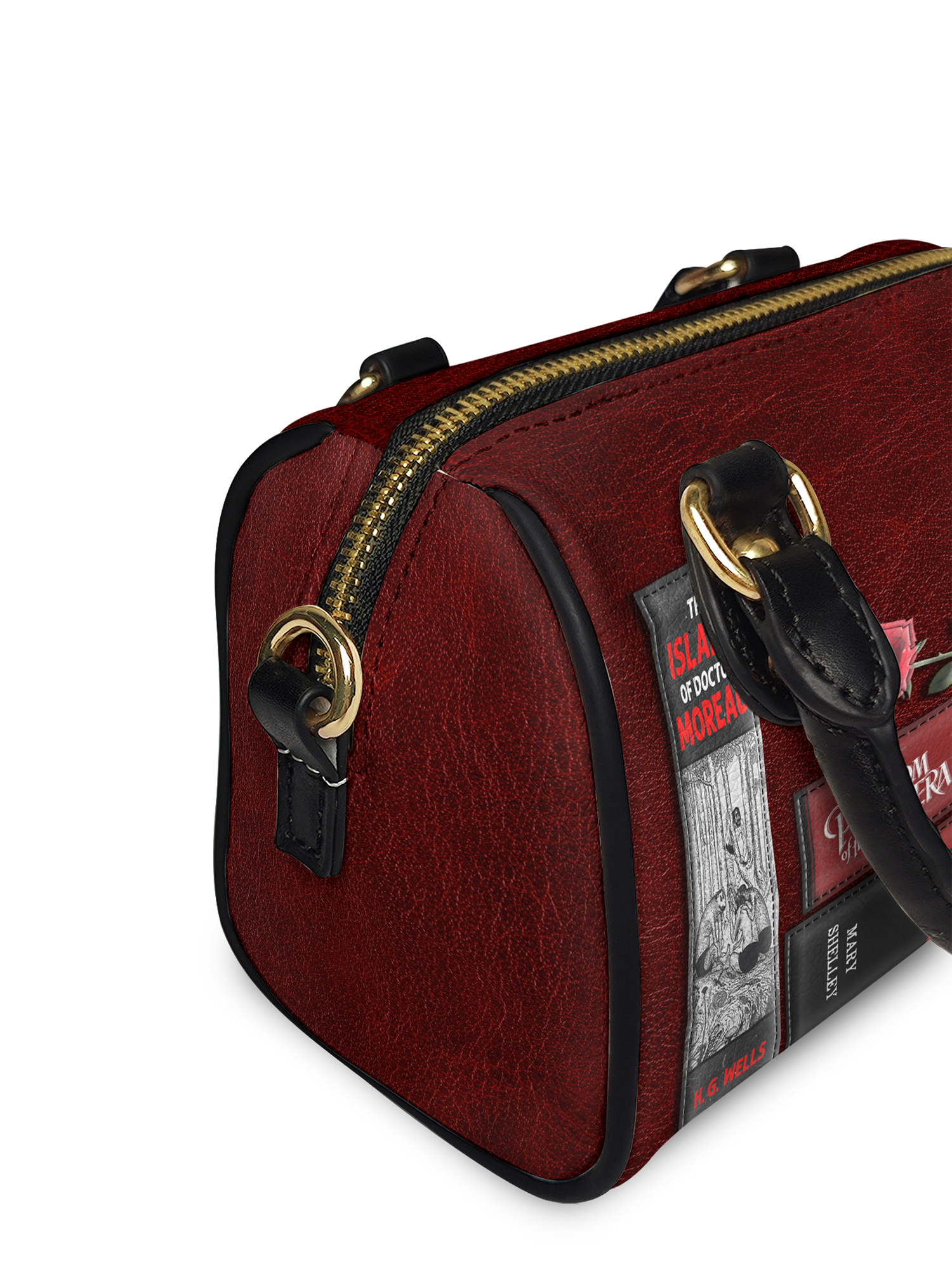 "The Crimson Codex" Mini Satchel