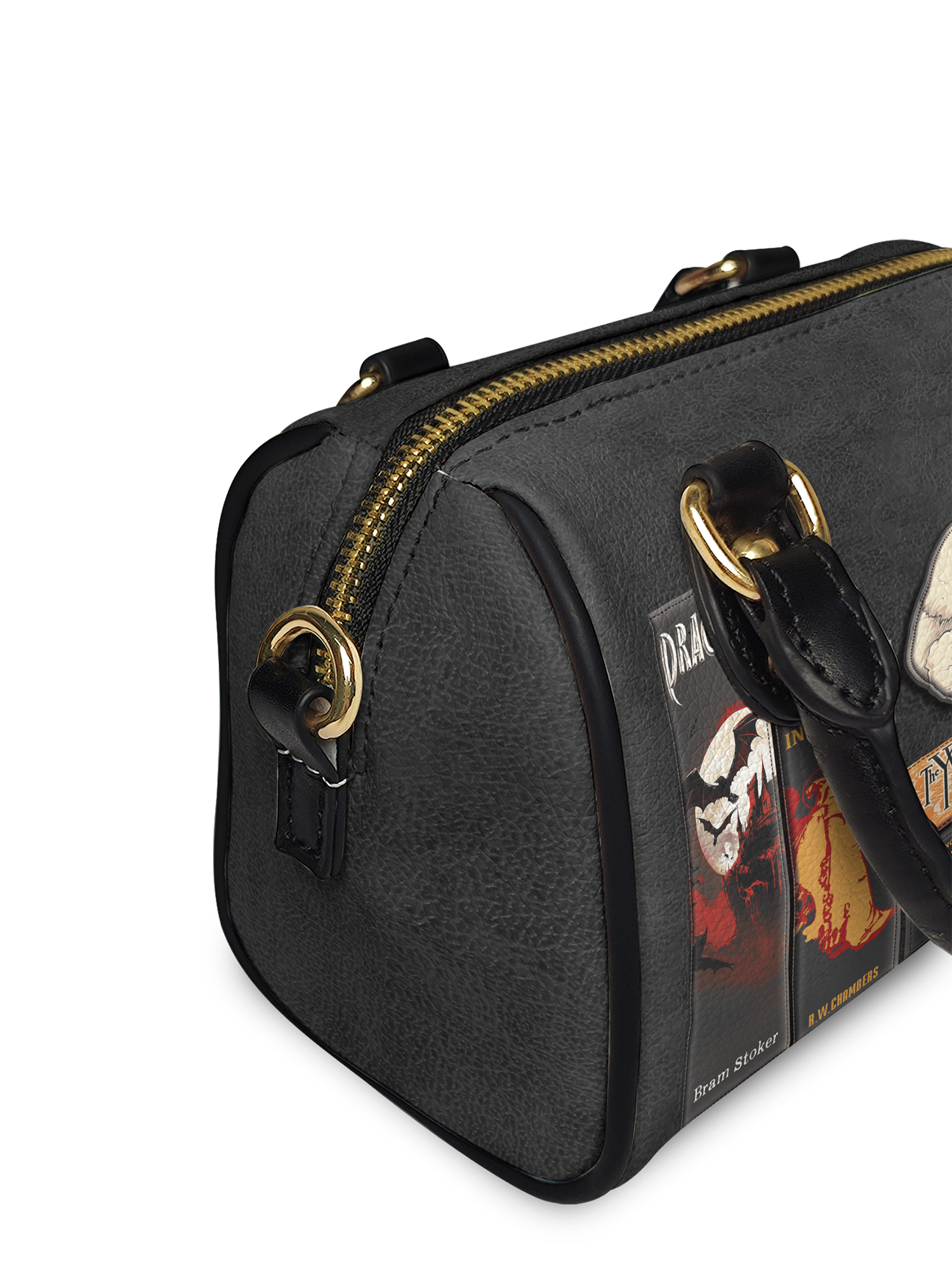 "The Codex of Gothic Tales" Deadlight Black Mini Satchel