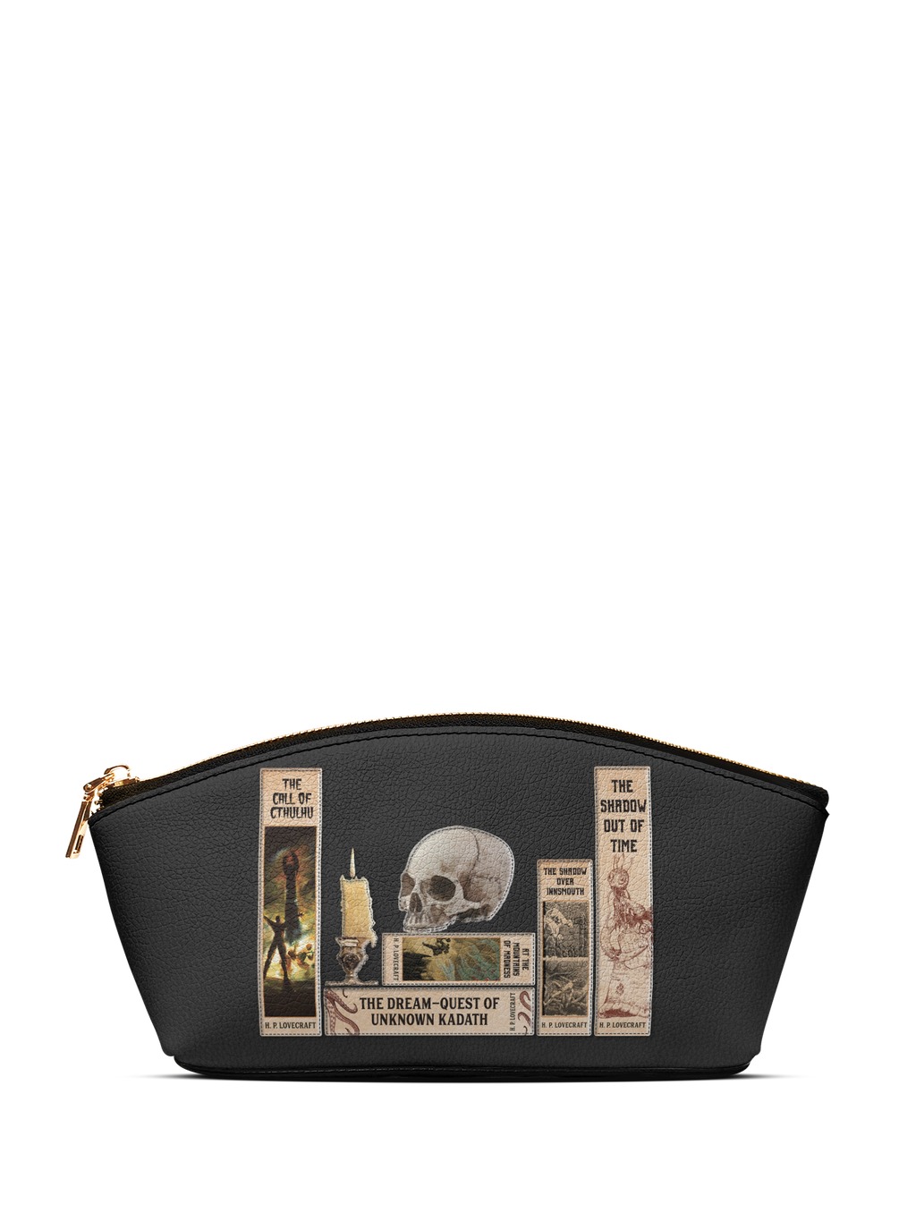 Lovecraftian Black Eclipse Makeup Bag