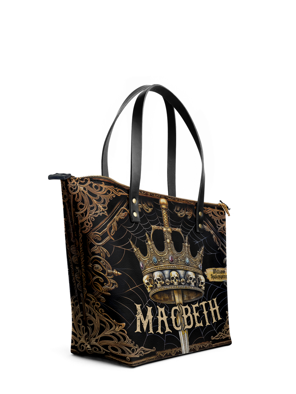 "Macbeth" Leather Tote Bag