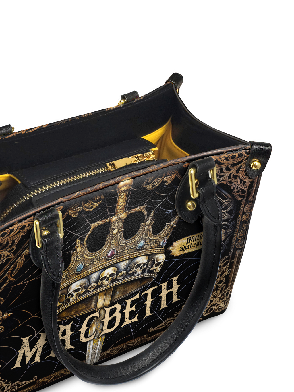 "Macbeth" Small Leather Handbag