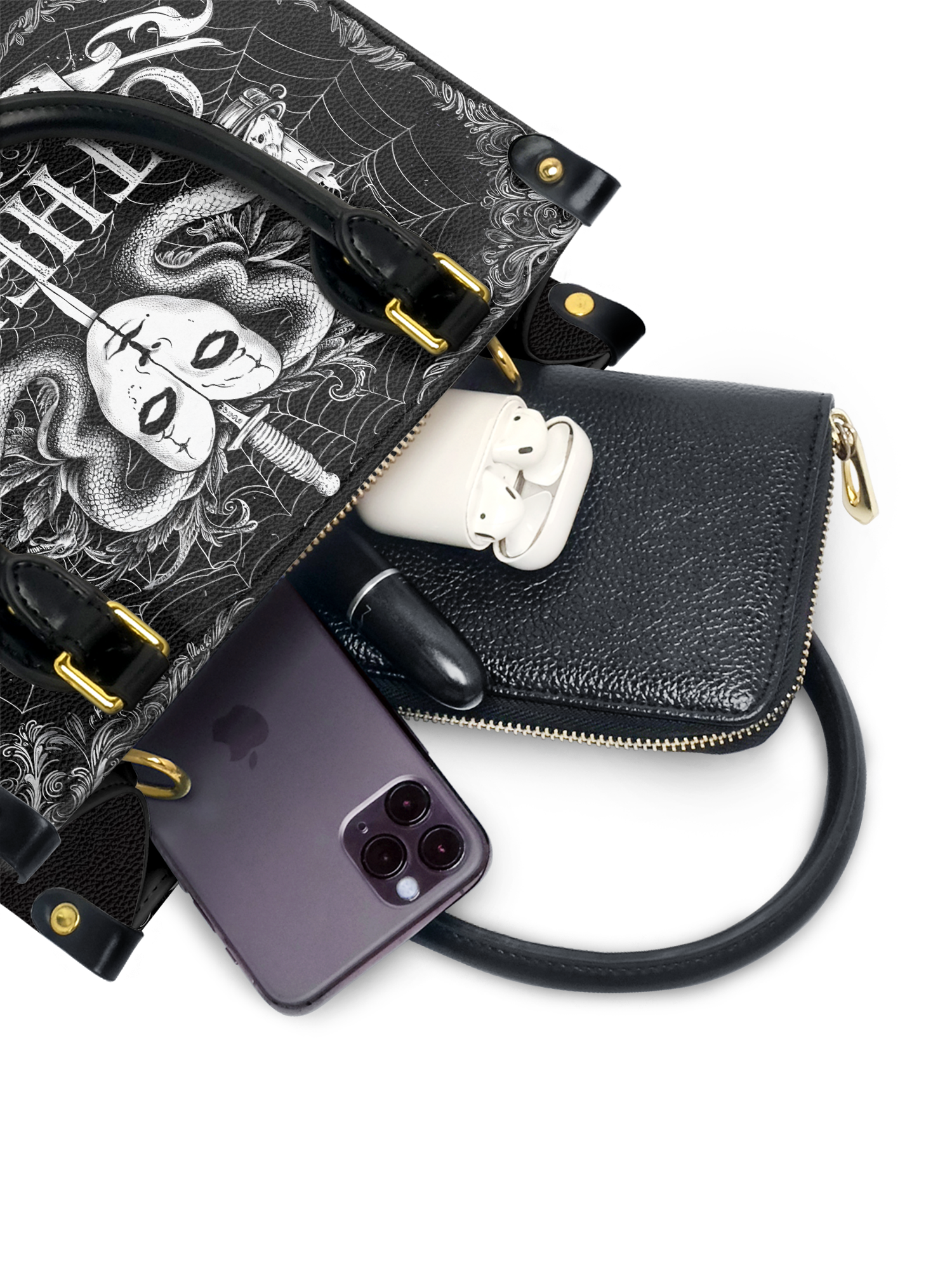 "Othello" Small Leather Handbag